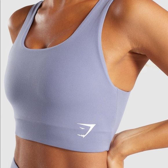 Gymshark Other - BNWT steel blue sports bra